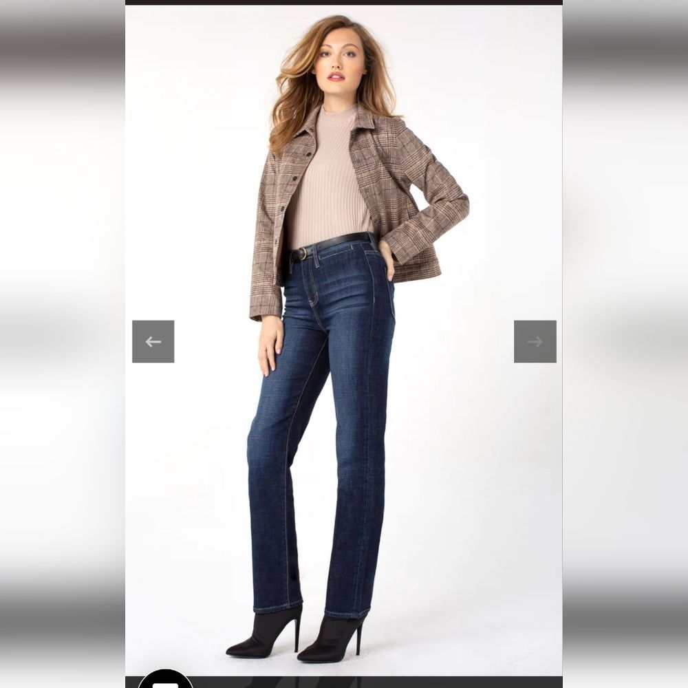 NWOT Liverpool Los Angeles Kennedy High Rise Straight Jeans 8/29